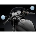 Rizoma 1-1/8 inch (28mm) Diameter Stepped RACE RETRO Clubman Style Handlebar
